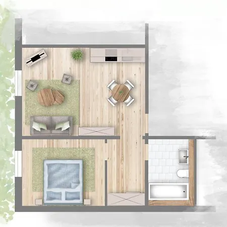 아파트 Gutshof 쉬르기스발데